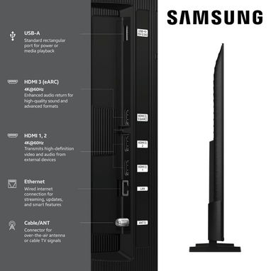 Smart TV Samsungde 65”  QLED Q7F 4K UHD 2025 IA incorporado - 9/10