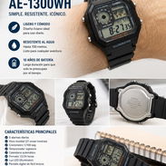 Reloj Casio AE-1300WH con mensajería incluida - Img 55800525