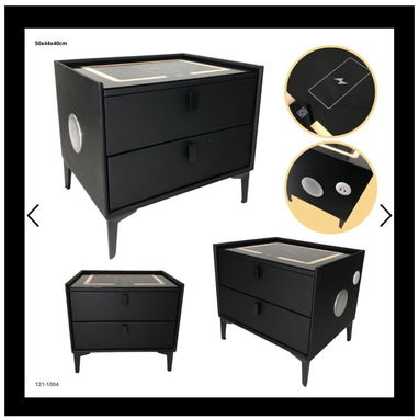 Mesa de noche con Bluetooth - Img 124028372