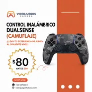 Control Inalámbrico DualSense para PlayStation 5 (Camuflaje) | videojuegoshabana.com - Img 55469097