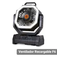 Ventilador Recargable F6 20000 mAh Con Linterna LED, 20000 mAh 45$ - Img 54979898