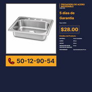FREGADERO DE ACERO INOXIDABLE VPT# -0209 - Img 56244167