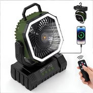 Ventilador de camping portátil recargable - Img 56869102