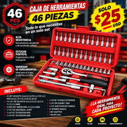 Caja de Herramientas 46 Piezas - Img 58069087