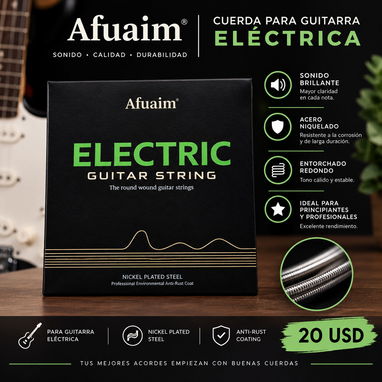 Cuerdas de guitarra eléctrica - 3/3