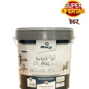 Pintura Mate Copo De Nieve Macy Color Blanco, con factura, somos empresa - Img 55719862