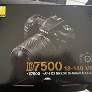 Nikon D D7500 20.9MP Digital SLR Camera - Black (Kit w/ 18-140mm VR Lens) - Img 58270814