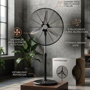Ventilador Industrial Premier 2 en 1 (Modelo AB-8143IND) Características principales: Diseño 2 en 1: Funciona como vent - Img 57416597
