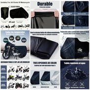 CAPA PARA TAPAR LA MOTO IMPERMEABLE - Img 56869026
