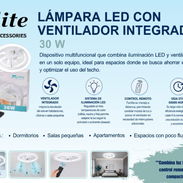 Lampara led con ventilador - Img 57355054