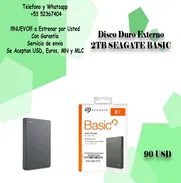 Disco Duro Externo 2TB SEAGATE BASIC - Img 49540569