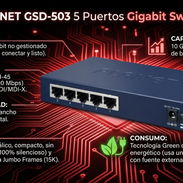 Vendo Switch 5 Puertos GB Marca Planet nuevos en caja !! - Img 56145951