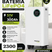 Baterías lifepo 4 ,51v x300Ah - Img 55834984