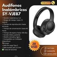 Audífonos / Cascos SY-VJE87 - Img 55654026