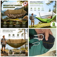 🏕️ Hamaca con Mosquitero – 3 Colores – Ligera – 20 USD ¡Mejores precios y calidad conmigo! - Img 56871067