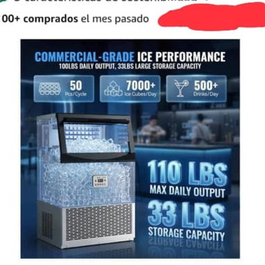 Maquina de hacer hielo - 2/2