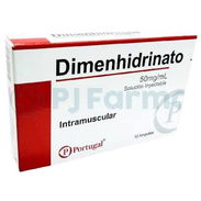 Dimenhidrinato ( Gravinol En inyeccion o En ampulas ) 1 ml 50 ml - Img 53363959