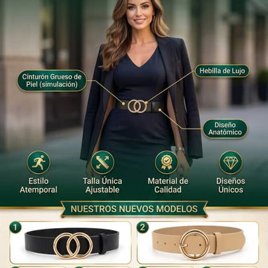 Cintos de mujer y de hombre varios modelos y precios - 2/3
