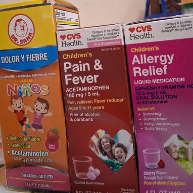 analgésico niño/jarabe acetaminofen noctur adulto/Acetaminofén DAYQUIL oral/Vitamina A/diclofenaco gel (Voltaren)/biotin - Img 118392195
