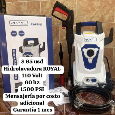 Hidrolavadora y Aspiradora ROYAL - Img 123270339