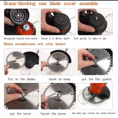 Corta cesped de potente motor en cobre a 21V - 4/6