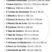 👑Edredon Queen de 25 Piezas 💰60500cup - Img 56155329
