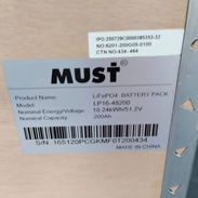 🔋 BATERÍA MUST 10kWh – ALMACENAMIENTO EFICIENTE PARA TU SISTEMA – $3580 USD ⚡ - Img 56623089