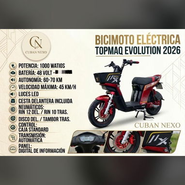 Triciclo y moto eléctrica - Img 123853031