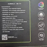 Fan 12cm rgb doble anillo por ambas caras, full led. Conector estándar de la fuente de 4 pines, nuevo en caja - Img 49179741
