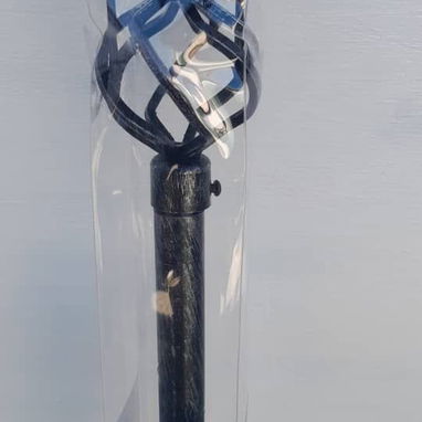 *Cortinero decorativo en espiral extensible 122–213 cm* - 3/3