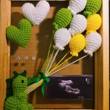 Se tejen cositas a crochet para bebé especiales para regalar. Escriba por DM vía WhatsApp al 58473244 y haga su encargo - 5/6