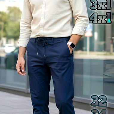 Ropa Blanca. Conjunto Blanco de Lino. Camisas y Pantalones de vestir. Enguatadas 52465450 - Img 112228126