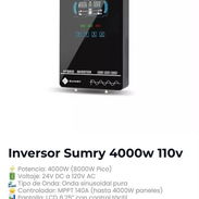 *Inversor Híbrido SUMRY 4000W* - Img 56761699