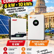 Inversor de 6 KW + Batería de 10 Kwh - Img 58273099
