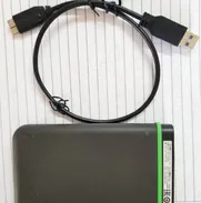 70 USD - Disco externo TRANSCEND 2TB con su cable - Protección de goma - Img 49387262