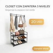 CLOSET CON ZAPATERA - Img 55888653