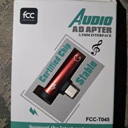 Adaptador de audio para tipo C y 3.5 mm - Img 57749614