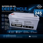 Bateria de gel 150 amp 12vol nuevas a estrenar por usted - Img 56788722