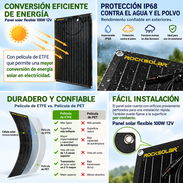 Paneles solares flexibles y plegables - Img 57907481