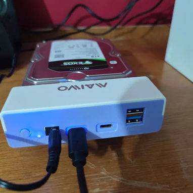 ➡️CAJA MODERNA USB 3.2 PARA DISCOS DUROS DE LAPTOP O ESCRITORIO(3.5 Y 2.5 DE TAMAÑO) - Img 103156158