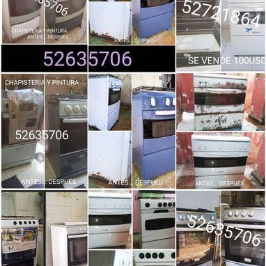Chapisteria y pintura d refrigerador, Freezer y lavadoras a domicilio. Corriente 24 h Tenemos 20 años de experiencia - Img 109528899