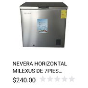 nevera Milexus de 7 pie. con 180 dias de garantía. voy pa ti ✅️ - Img 55991605