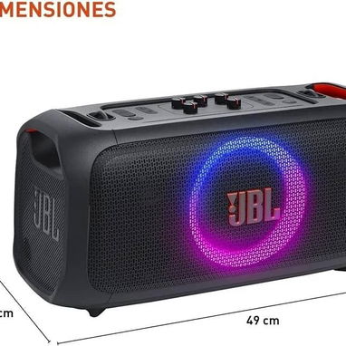 JBL PartyBox On-the-Go Essential - 3/8