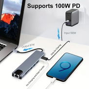 🔌💻 8 en 1 USB-C HUB – Estación de Acoplamiento Multifunción - Img 51266812