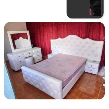 Camas tapizadas disponible en venta máxima calidad y garantia transporte incluido - 2/10