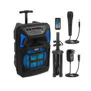 Pyle Altavoz PA Bluetooth Portátil 400W – Karaoke con Micrófono - Img 56267904