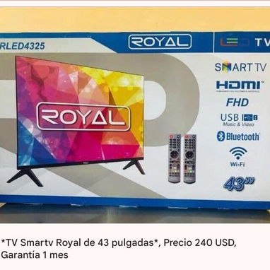 SMART TV, abrir imagen para detalles - Img 127195674