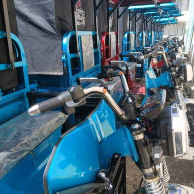 TRICICLO ELÉCTRICO CON TECHO - 8/8