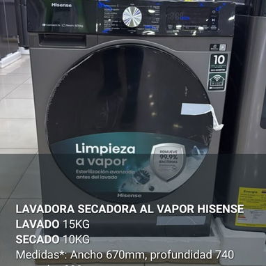 Vendo lavadora semiautomatica, vendo lavadora automatica, vendo secadora al vapor. Precio en foto - 2/8