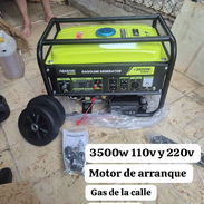 Planta eléctrica 3500w 110 V y 220v con adaptación a gas de la calle - Img 55945824